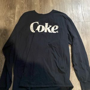 jerzees long sleeve coke shirt